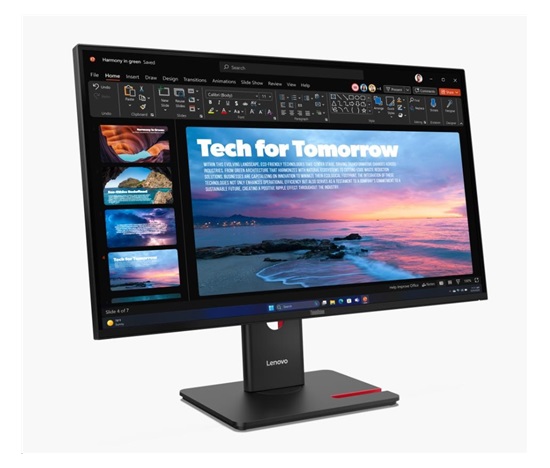 LENOVO LCD ThinkVision T27QD-40- 27",IPS,mat,16:9,2560x1440,178/178,4/6ms,350cd/m2,1500:1,DP,HDMI,PIVOT,VESA,3Y