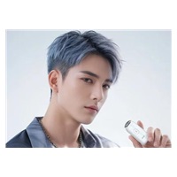 KiCA PureClear čisticí kartáček na obličej, IPX6, hloubkové čištění pórů, modrý