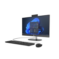 HP AIO ProOne 240 G10 AiO 23.8 NT i3-N300,8GB,512GB NVMe, WiFi 6 + BT,klávesnice a myš,65W externí,šedá,HDMI,Win11Pro