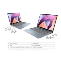 LENOVO NTB IdeaPad Flex 5 14ABR8 - AMD Ryzen 5 5625U,14" WUXGA IPS Touch,8GB,256SSD,HDMI,Int. AMD Radeon,W11H,2Y CC