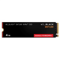 WD BLACK SSD NVMe 4TB PCIe SN7100 Powered by SanDisk, Gen4, (R:7250, W:6900MB/s)