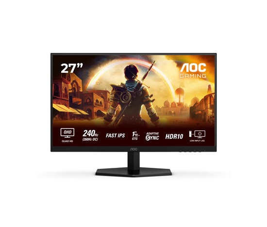 AOC MT 27" Q27G42ZE - 2560x1440,Fast IPS,260Hz,2xHDMI,DP