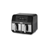 Kenwood kHealthy horkovzdušná fritéza, 1700 W, se dvěma zásuvkami, 4+4 l, 8 programů, černá