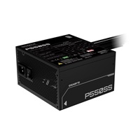 GIGABYTE zdroj P550SS, 550W, 80+ Silver, 120mm, ATX 3.0, černá