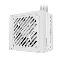 GIGABYTE zdroj P550SS ICE, 550W, 80+ Silver, 120mm, ATX 3.0, bílá