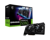 MSI VGA NVIDIA GeForce RTX 5060 8G GAMING OC, RTX 5060, 8GB GDDR7, 3xDP, 1xHDMI