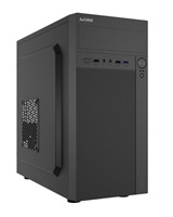 1stCOOL skříň STEP Premium, micro tower, AU, USB 3.0, USB-C, 1x 120mm + 1x 80mm Fan, černá
