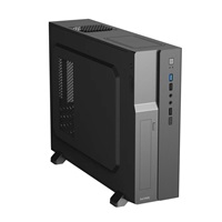 1stCOOL skříň COMPACT 1, Micro Tower, AU, USB 3.0, USB-C, CR, 1x 80mm Fan, černá