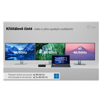 i-tec Thunderbolt 5 Quattro Display Docking Station, Power Delivery 140W