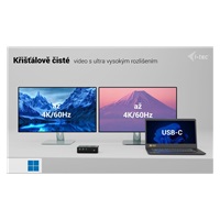 i-tec Thunderbolt 5 Quattro Display Docking Station, Power Delivery 140W