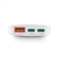 Hama rýchla USB nabíjačka GaN 2x USB-C + USB-A, PD/QC 65 W, plochá, skladacia