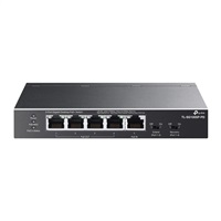 TP-Link switch TL-SG1005P-PD (5xGbE,4xPoE+,1xPoE-in,PoE++,90W, fanless)