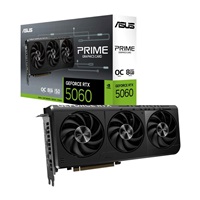 ASUS VGA NVIDIA GeForce RTX 5060 PRIME OC 8G, 8GB GDDR7, 3xDP, 1xHDMI