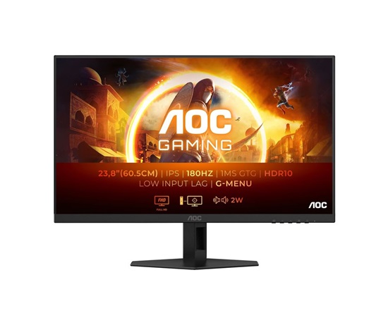 BAZAR - AOC MT IPS LCD WLED 23,8" 24G4XE - IPS panel, 1920x1080,180Hz, 2xHDMI, DP, repro - Poškozený obal