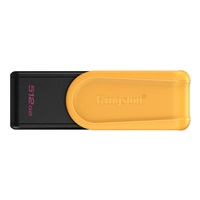 Kingston Flash Disk 512GB USB3.2 Gen 1 DataTraveler Exodia S (Black + Yellow)