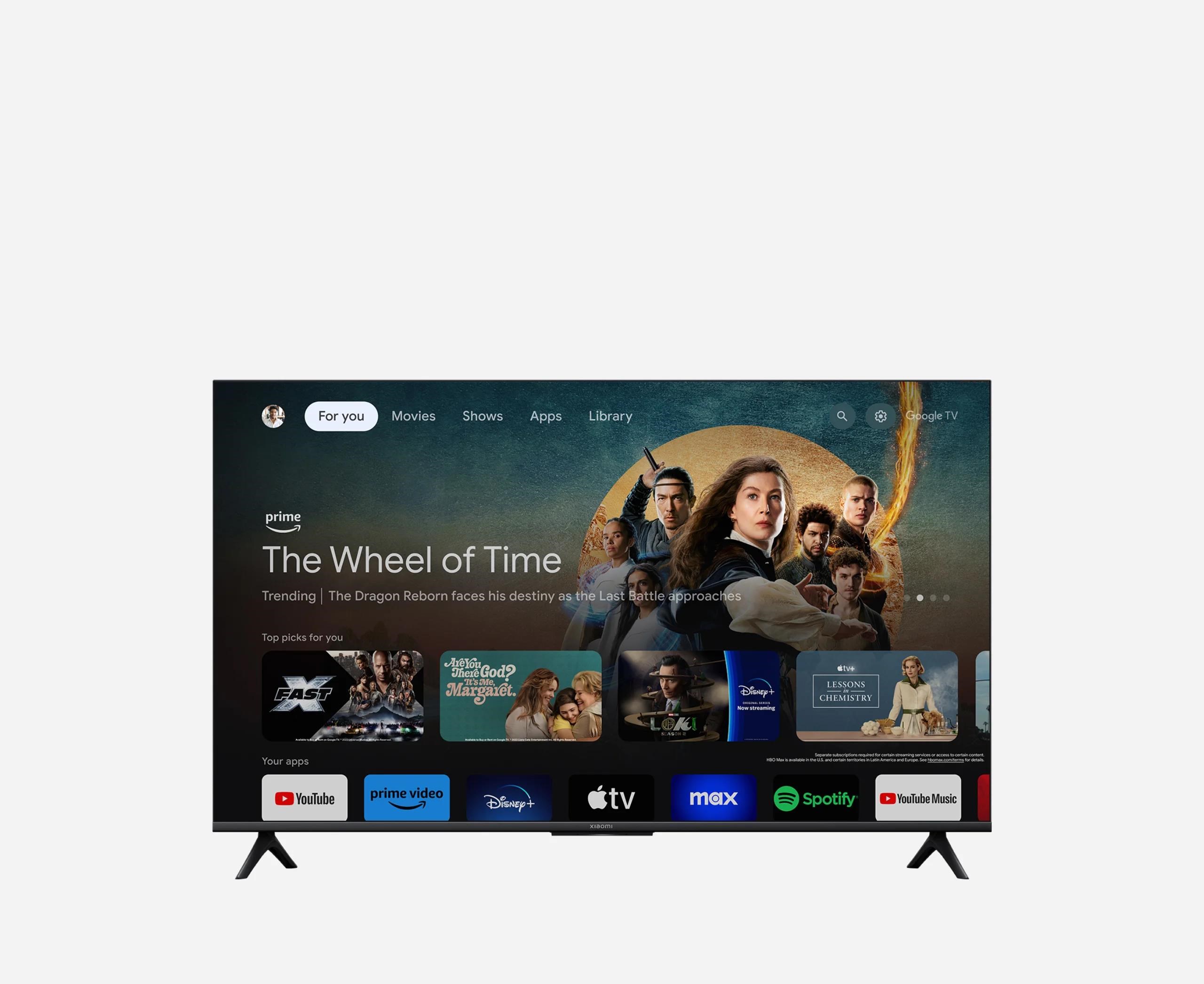 Obr. Zábava, kterou milujete, s podporou Google TV™ 1761463d