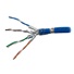 FTP kabel PlanetElite, Cat6A, drát, 4pár LS0H, Dca, modrý, 100m