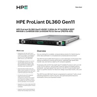 HPE PL DL360g11 4509Y (2.6G/8C) 2x32G (p64706) 2x480G 2x1000W MR408i-o 8SFF 4p1G ocp Smart Choice
