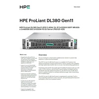 HPE PL DL380g11 4510 (2.4/12C) 2x32G (p64706) 2x480G 8SFF MR408i-o 2x1000W 4p1To Smart Choice