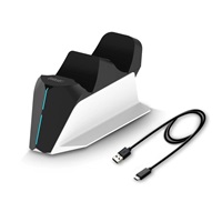 EVOLVEO DockCharge, nabíjecí základna a stojánek pro dva ovladače PS5