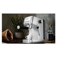 Salente Coffio, pákový kávovar, nerez