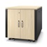 APC NetShelter Soundproof, 12U, Server Rack Enclosure, Maple