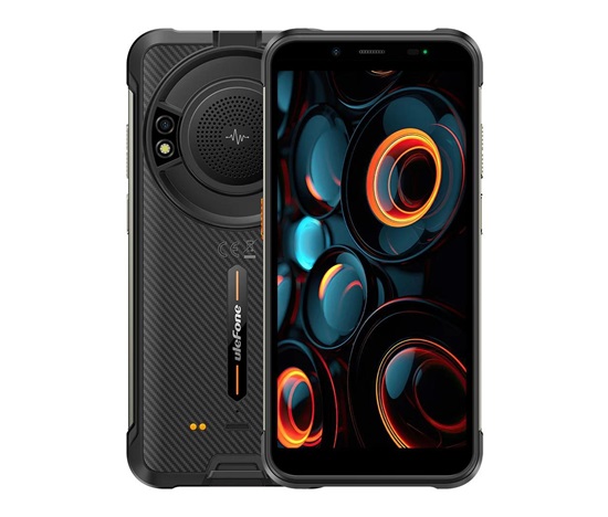 Smartphone Ulefone Power Armor 16S 4G 8GB 128GB, Black [No Charger], EU