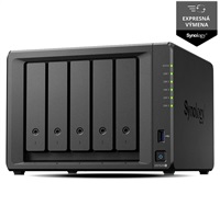 Synology DS1525+ DiskStation (4C/RyzenV1500B/2,2GHz/8GBRAM/5xSATA/2xM.2/2xUSB3.2/2x2,5GbE/1xPCIe/1xUSB-C)