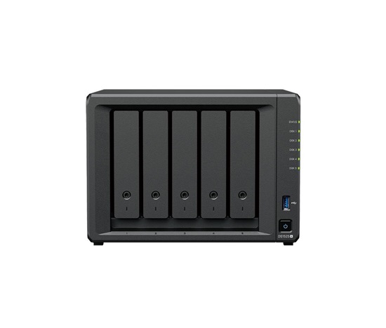 Synology DS1525+ DiskStation (4C/RyzenV1500B/2,2GHz/8GBRAM/5xSATA/2xM.2/2xUSB3.2/2x2,5GbE/1xPCIe/1xUSB-C)