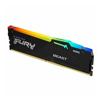 KINGSTON DIMM DDR5 64GB 5600MT/s CL40 FURY Beast Černá RGB