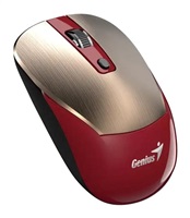 GENIUS myš NX-7125 GoldRed/ 1200 dpi/ bezdrátová/ Copilot/ červeno-zlatá