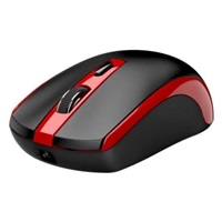 GENIUS myš ECO-8150/ 1200 dpi/ bezdrátová/ dobíjecí/ Copilot/ černo-červená