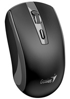 GENIUS myš ECO-8150/ 1200 dpi/ bezdrátová/ dobíjecí/ Copilot/ černo-šedá