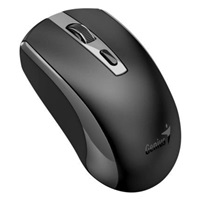 GENIUS myš ECO-8150/ 1200 dpi/ bezdrátová/ dobíjecí/ Copilot/ černo-šedá