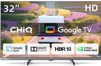 CHiQ L32M9PD TV 32" Powerbank, HD, smart, Google TV, Dolby Audio, dbx-tv, HDR 10