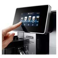 BAZAR - DeLonghi PrimaDonna Soul ECAM 610.55.SB automatický kávovar, 1450 W, 19 bar, chytrý - použito, opraveno