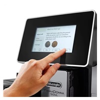 BAZAR - DeLonghi PrimaDonna Soul ECAM 610.55.SB automatický kávovar, 1450 W, 19 bar, chytrý - použito, opraveno