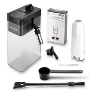 BAZAR - DeLonghi PrimaDonna Soul ECAM 610.55.SB automatický kávovar, 1450 W, 19 bar, chytrý - použito, opraveno