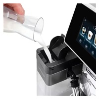 BAZAR - DeLonghi PrimaDonna Soul ECAM 610.55.SB automatický kávovar, 1450 W, 19 bar, chytrý - použito, opraveno