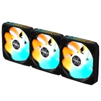 GIGABYTE ventilátor EZ CHAIN RVS FAN 3-PACK, 3x120mm, černá