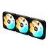 GIGABYTE ventilátor EZ CHAIN RVS FAN 3-PACK, 3x120mm, černá