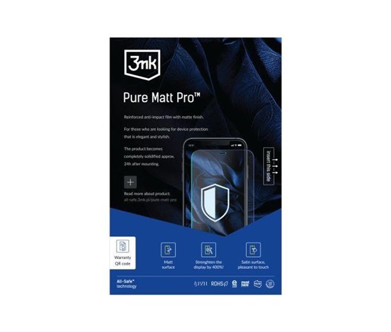 3mk All-Safe - AIO fólie Pure Matt Pro Phone Full Wet Fitting 25 pcs