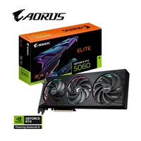 GIGABYTE VGA NVIDIA GeForce RTX 5060 AORUS ELITE 8G, 8G GDDR7, 3xDP, 1xHDMI