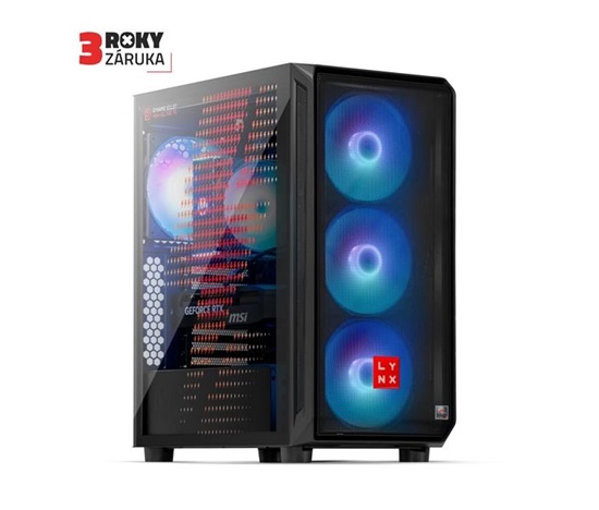 LYNX Dynamo Eclot  Ryzen 7 7800X3D 32GB 1T SSD NVMe RTX 5070 12G W11 Home