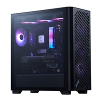 ADATA XPG case VALOR AIR PRO, ATX, Průhledná bočnice, 4x 120mm ARGB Fan, Černá