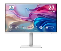 MSI LCD Modern MD272UPHW, 27", 3840x2160, IPS, 60Hz, 4ms, VESA 75x75, White