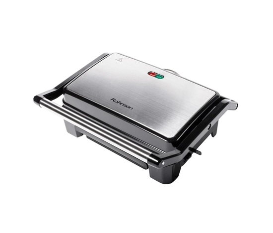 Rohnson panini gril, 800 W, odkapávací miska, zámek rukojeti