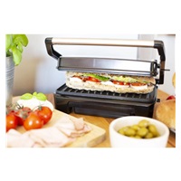 Rohnson panini gril, 800 W, odkapávací miska, zámek rukojeti