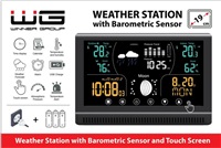 WG - Meteostanice WG3 s venkovním čidlem, černá