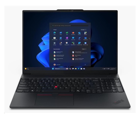 LENOVO NTB ThinkPad E16 G3 - Ultra 5 225U,16" WUXGA IPS,16GB,512SSD,HDMI,Int- Intel,W11P,3Y Onsite
